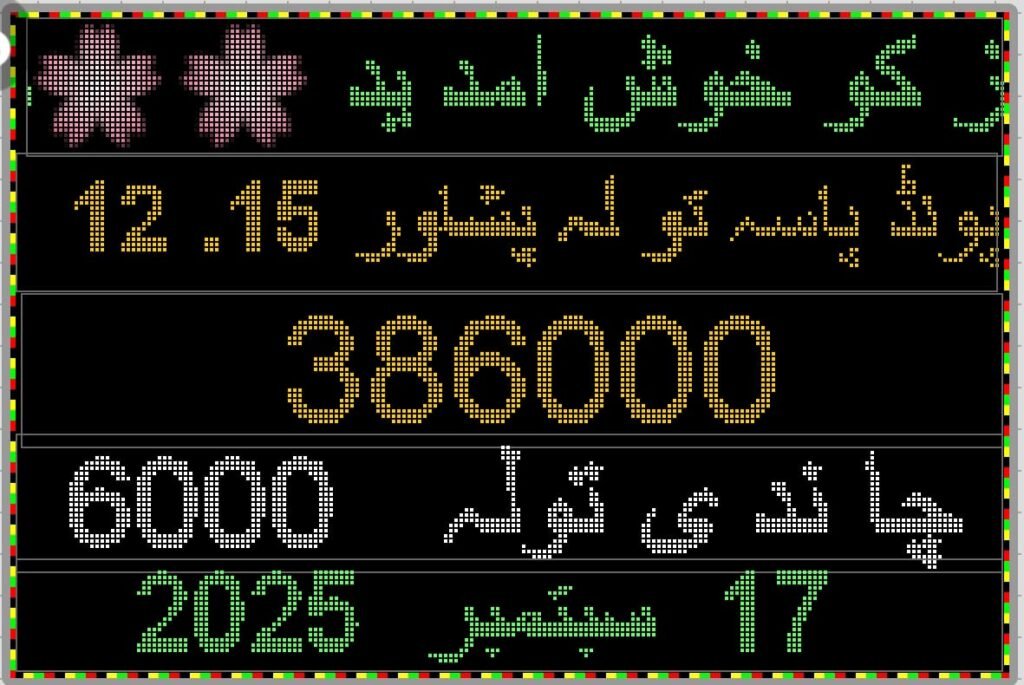 Gold Rate Today in Pakistan – 17 September 2025