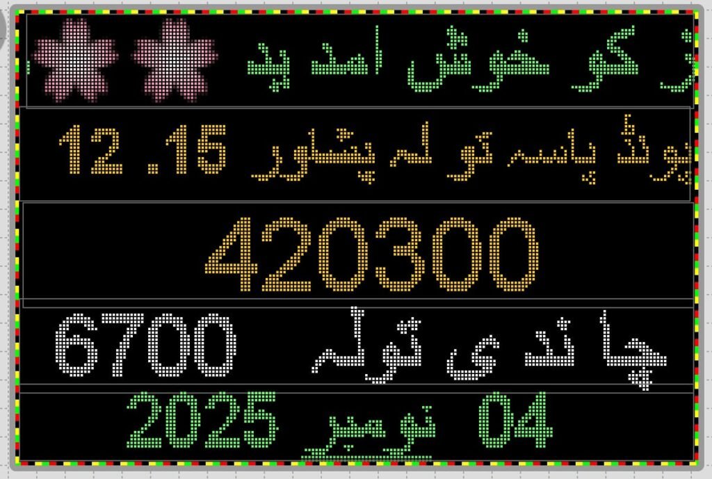 peshawar gold rate todaya