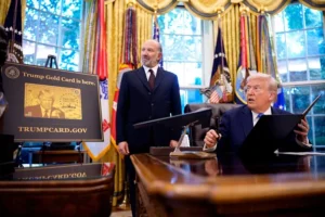 Jimmy Kimmel Trump Gold Card