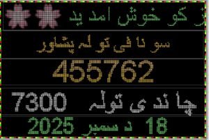 gold price today in pakistan