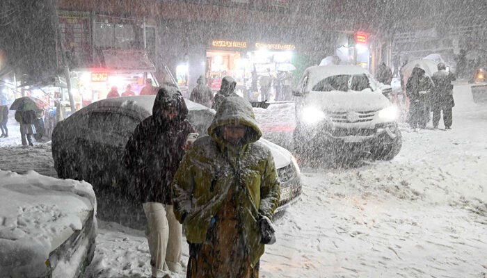 Murree Heavy Snowfall
