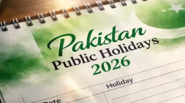 Pakistan Official Holidays 2026