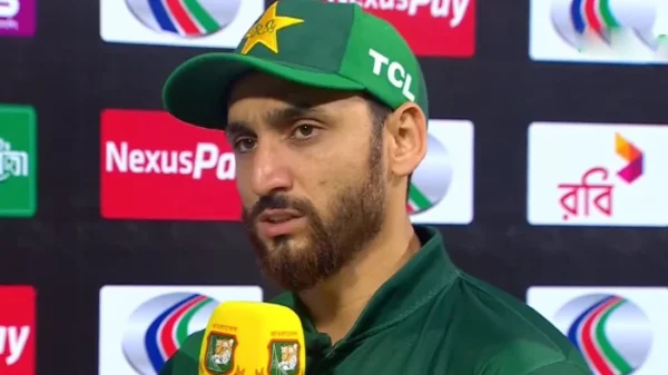 Salman Ali Agha Statement