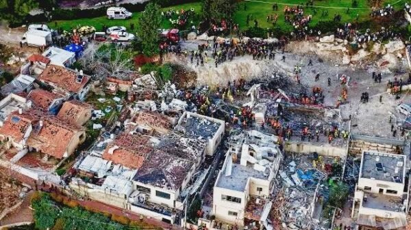 Iran Missiles Hit Israel Military Bases