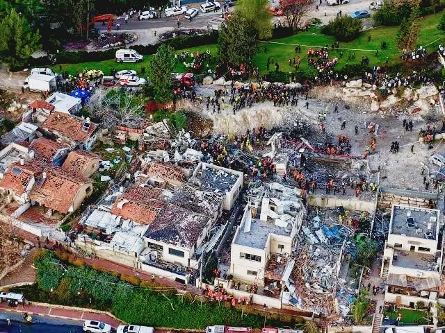 Iran Missiles Hit Israel Military Bases