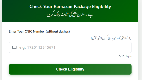 KP Ramadan Relief Portal