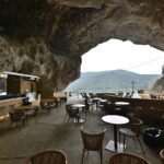 World most dangerous cliff cafe