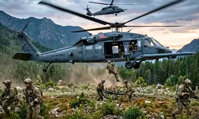 US pilot rescue from Iran mountains