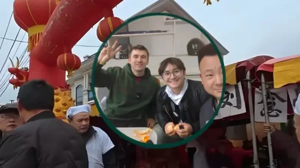 American tourist funeral food mistake