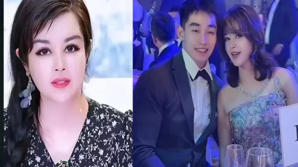 Elderly woman marries young man