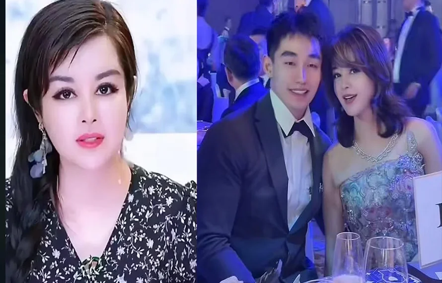 Elderly woman marries young man