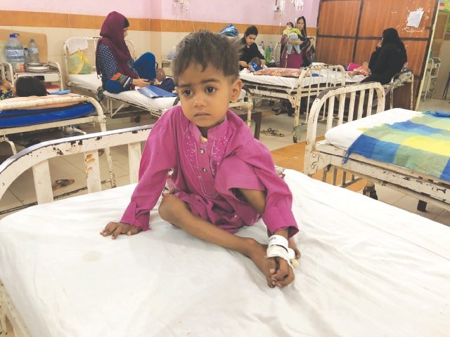 پاکستان میں سالانہ 93ہزار بچے ٹی بی کا شکار ہونے لگے