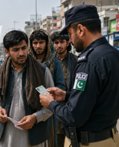 ڈیڈ لائن ختم، پشاور میں ناکہ بندیاں، سینکڑوں افغان مہاجرین گرفتار