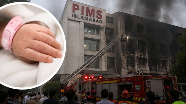 پمز ہسپتال کی نرسری میں آتشزدگی ، 14 نومولود جاں بحق