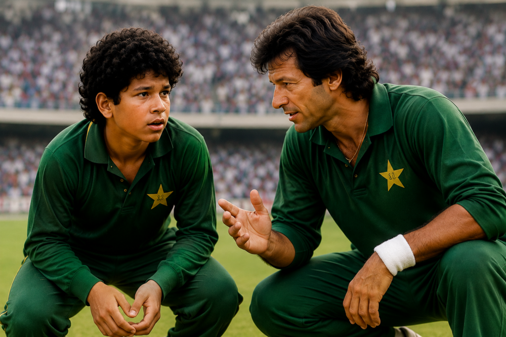 وہ لمحہ جب ٹنڈولکر نے پاکستان کے لیے کرکٹ کھیلی