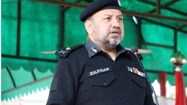 آئی جی خیبرپختونخوا ذوالفقار حمید