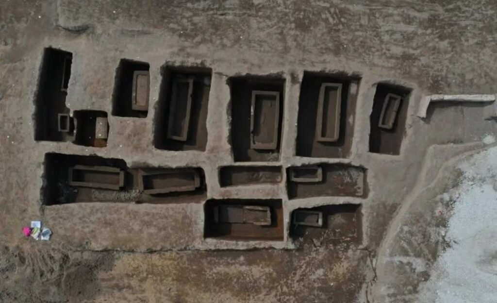 کارخانے کی توسیع کے دوران 2600سال پرانا قبرستان دریافت