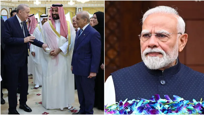 سعودی ، پاکستان، ترکیہ دفاعی معاہدہ بھارت کیلئے دردسر بن گیا