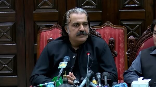 مذاکراتی کمیٹی کی نمائندگی کیلیے علی امین کو شامل کیا جائے، پی ٹی آئی پارلیمانی پارٹی