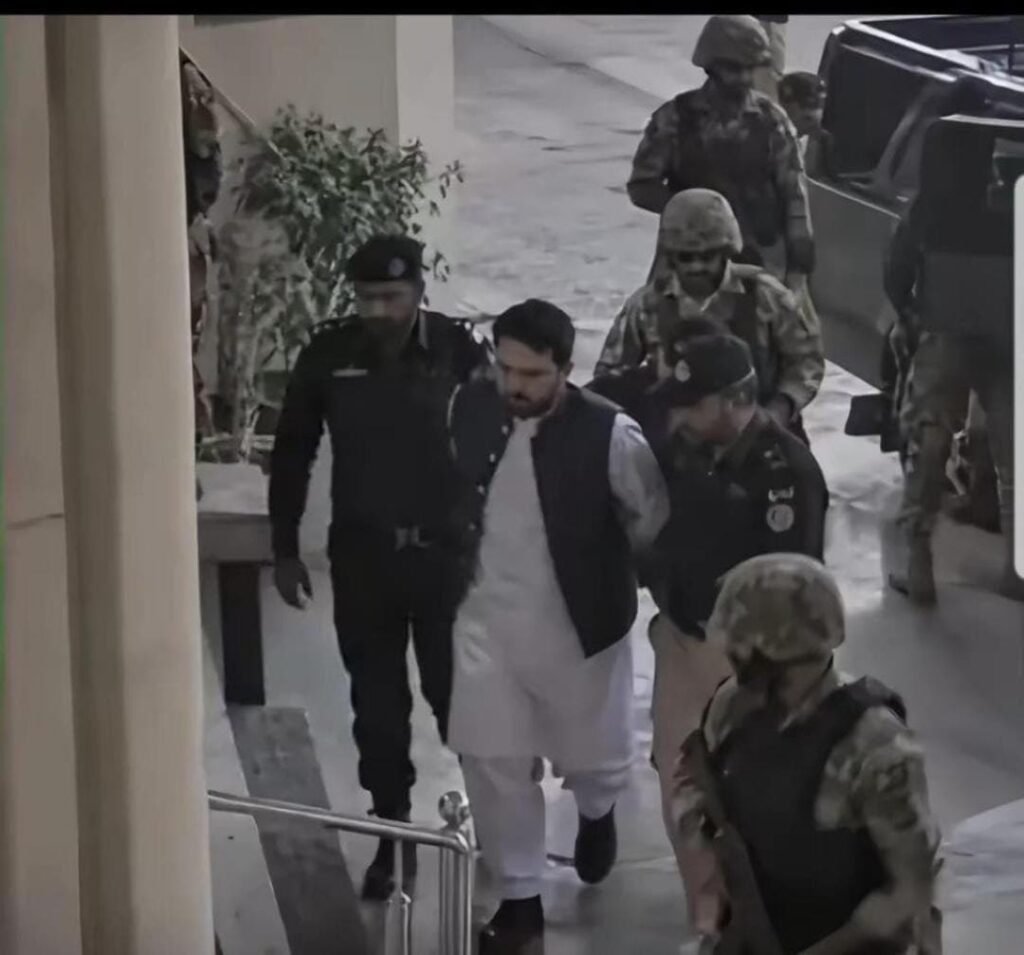 سہیل آفریدی اور گرفتار قیادت کو پشاور سے اسلام آباد منتقل کرنے کا امکان