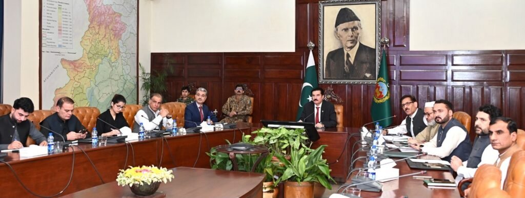 پشاور ماسٹر پلان کے 180 روزہ اہداف پر عملدرآمد تیز کرنے کی ہدایت