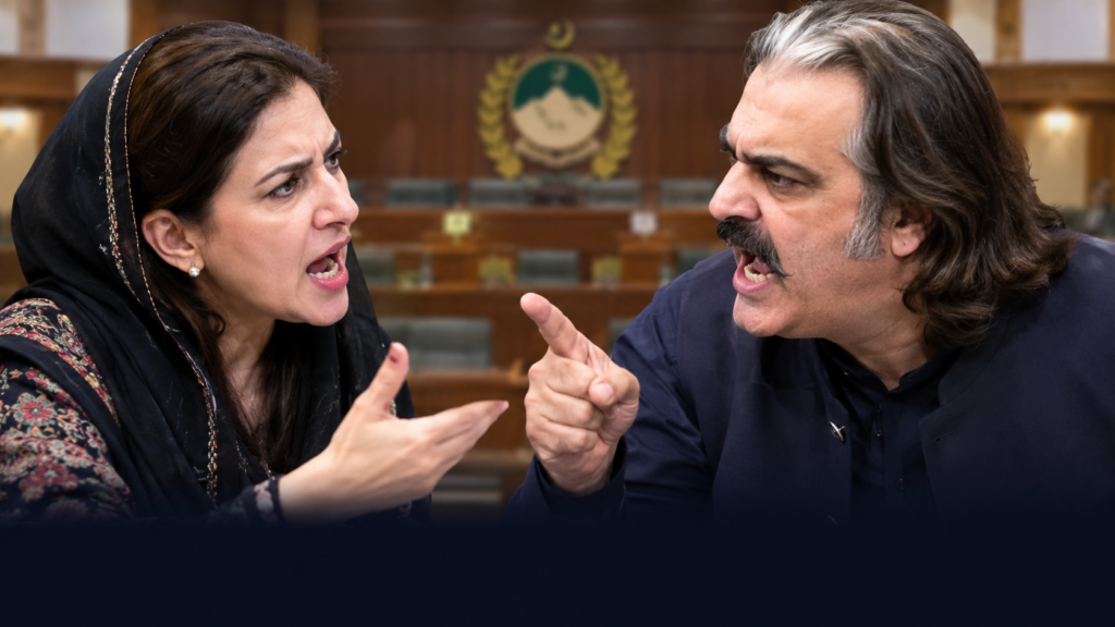 علی امین اور شاندانہ گلزار کے درمیان تلخ جملوں کا تبادلہ